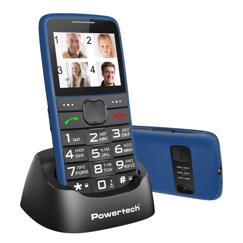 Powertech Sentry Eco V2 PTM-24 Dual SIM SOS Call Blue