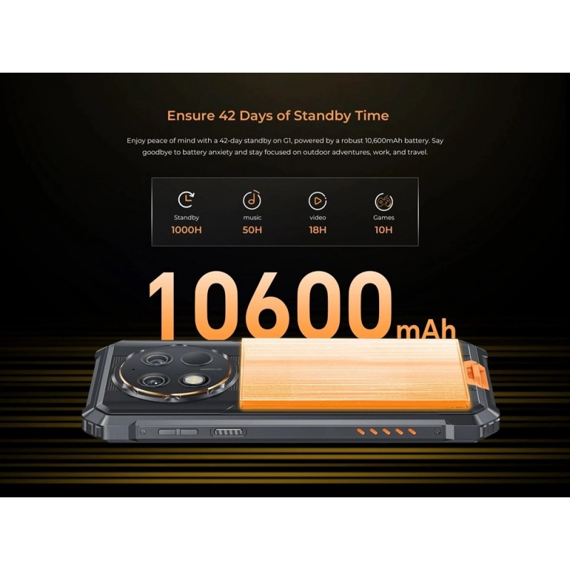 Oukitel G1 4G (256GB/6GB) Dual Sim Black