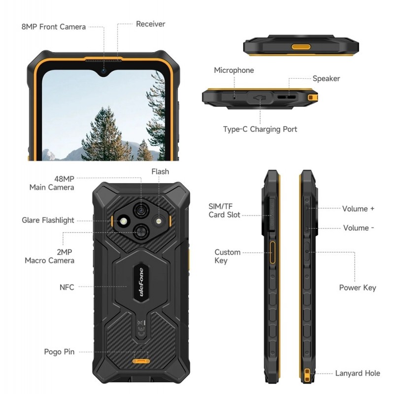 Ulefone RugKing 3 Pro (8GB/128MB) Dual SIM Black