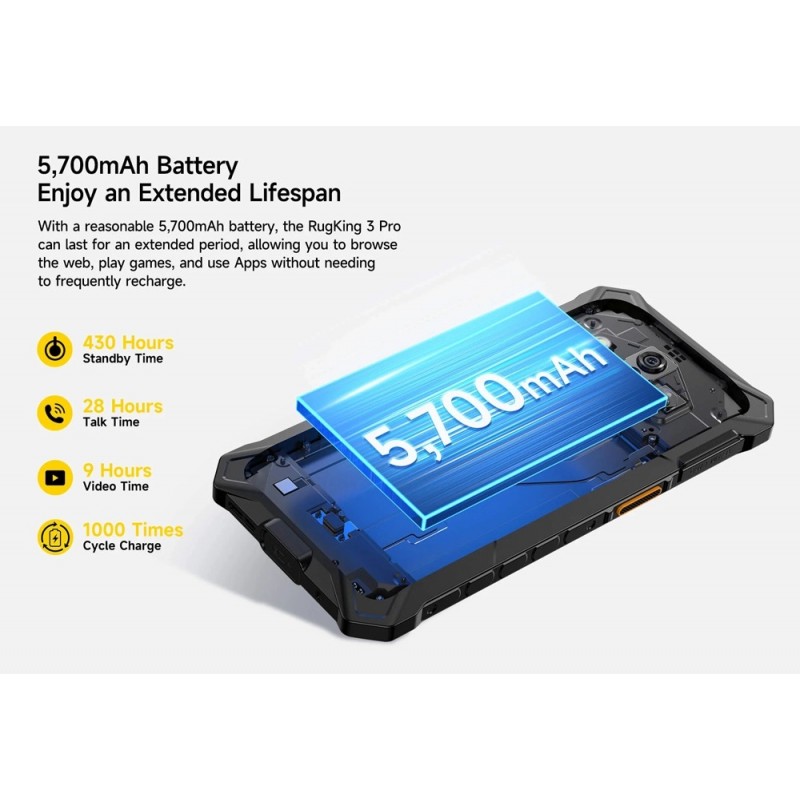 Ulefone RugKing 3 Pro (8GB/128MB) Dual SIM Black
