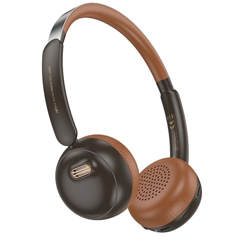 Ακουστικά Hoco W62 Verso Retro Wireless Bluetooth Brown