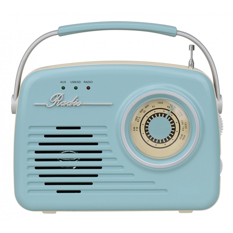 Setty Radio Retro P350 with Bluetooth Speaker Blue