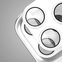 Προστατευτικό Φακών Κάμερας Etteri Full Camera Lens Guard for iPhone 17 Pro Max (6.9") Silver