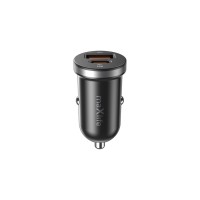 Φορτιστής Αυτοκινήτου Maxlife MXCC-05 1x USB-C & 1x USB-A Car Charger 35W Black