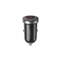 Φορτιστής Αυτοκινήτου Maxlife MXCC-05 1x USB-C & 1x USB-A Car Charger 35W Black