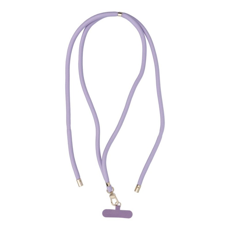  Λουράκι Λαιμού στήριξης Θήκης Swing Phone Lanyard, Phone Pendant with Adjustable Length / Cord Length 165cm Purple