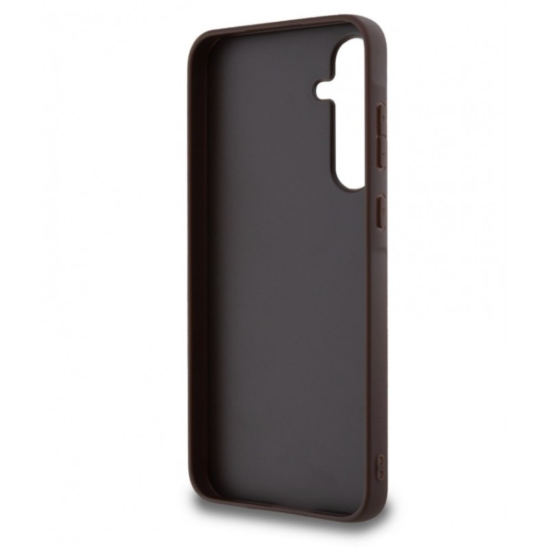 Θήκη Guess PU 4G Metal Logo Case for Samsung Galaxy A55 5G SM-A556 Brown