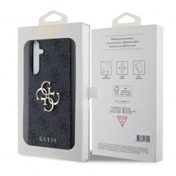 Θήκη Guess PU 4G Metal Logo Case for Samsung Galaxy A55 5G SM-A556 Grey