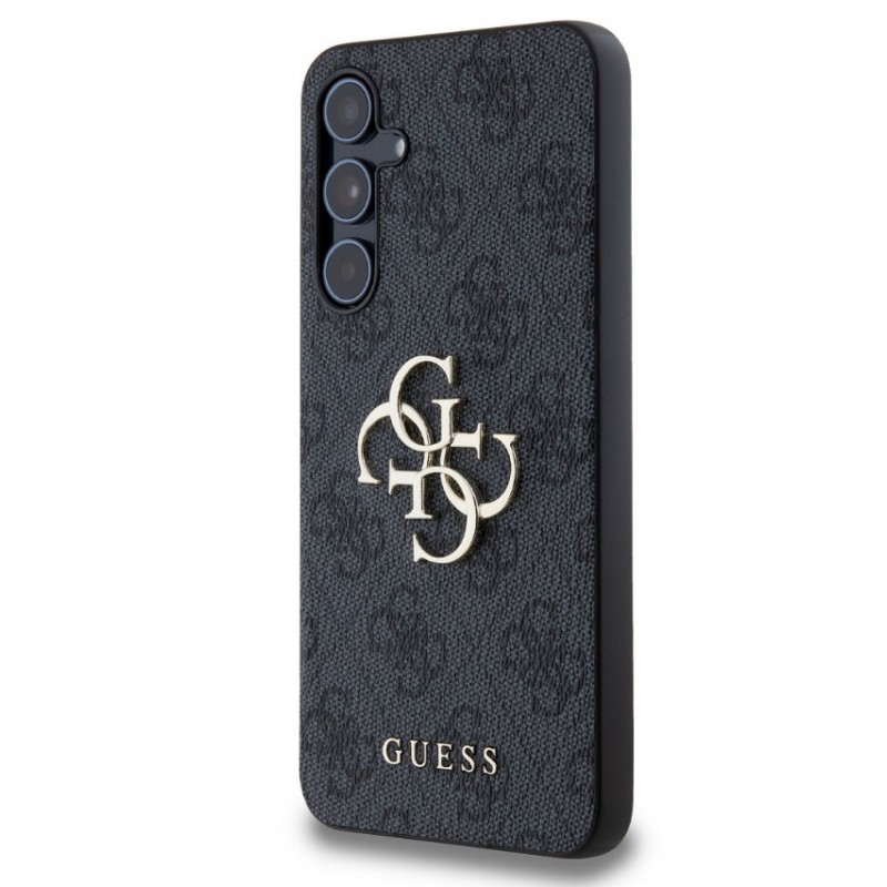 Θήκη Guess PU 4G Metal Logo Case for Samsung Galaxy A55 5G SM-A556 Grey