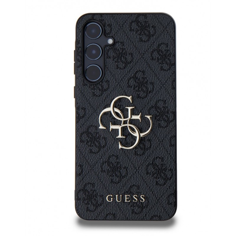 Θήκη Guess PU 4G Metal Logo Case for Samsung Galaxy A55 5G SM-A556 Grey