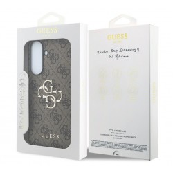 Θήκη Guess PU 4G Metal Logo Case Samsung Galaxy A57 SM-A576 5G Brown
