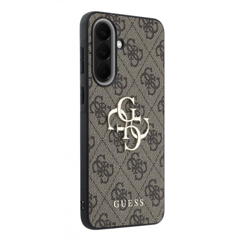 Θήκη Guess PU 4G Metal Logo Case Samsung Galaxy A57 SM-A576 5G Brown