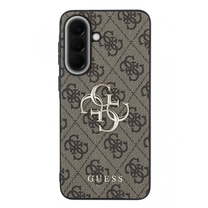 Θήκη Guess PU 4G Metal Logo Case Samsung Galaxy A57 SM-A576 5G Brown