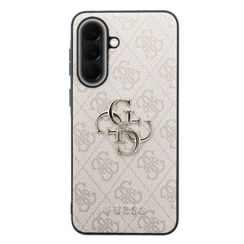 Θήκη Guess PU 4G Metal Logo Case Samsung Galaxy A57 SM-A576 5G Pink