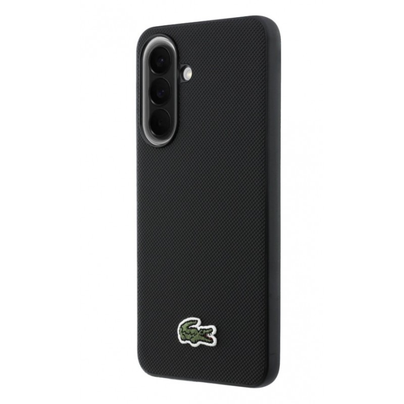 Θήκη Lacoste Iconic Petit Pique Woven Logo MagSafe Case Samsung Galaxy A57 SM-A576 5G Black