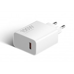 Φορτιστής Ταξιδιού Xiaomi MDY-19-ER Travel Charger USB-A with Cable USB-C to USB-A  6A 100W White (Original)