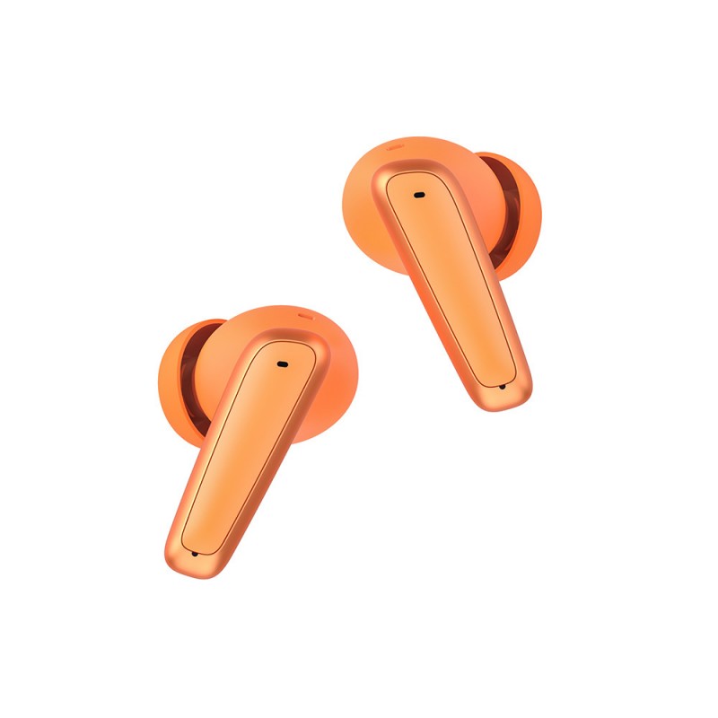 Ακουστικά Bluetooth Blavec TWS Earphones BW-07 Live with LCD Display (BW07L-O) Orange