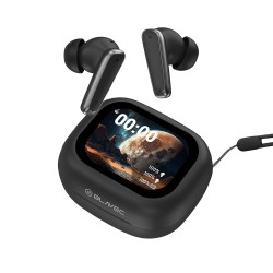 Ακουστικά Bluetooth Blavec TWS Earphones BW-07 Live with LCD Display (BW07L-B) Black