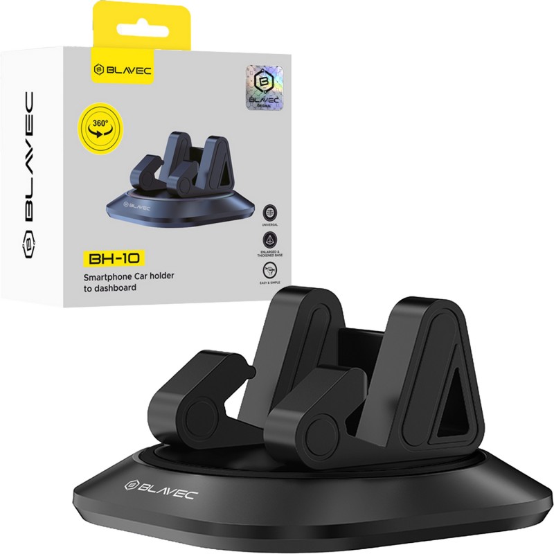 Βάση Αυτοκινήτου Blavec Car Holder BH-10 to Dashboard (BH10-DB) Black 