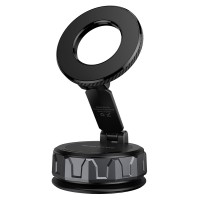 Βάση Αυτοκινήτου Borofone BH140 Gloria Vacuum Magnetic to Windshield Black