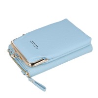 Τσάντα Crossbody Knitted Phone Bag GCW01 Blue