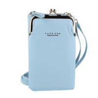 Τσάντα Crossbody Knitted Phone Bag GCW01 Blue