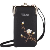 Τσάντα Crossbody Knitted Phone Bag GCW17 Black