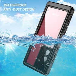 Αδιάβροχη θήκη 4smarts Active Pro Rugged Case Samsung Galaxy S22+ 5G SM-S906 Shockproof/Waterproof Black/Clear