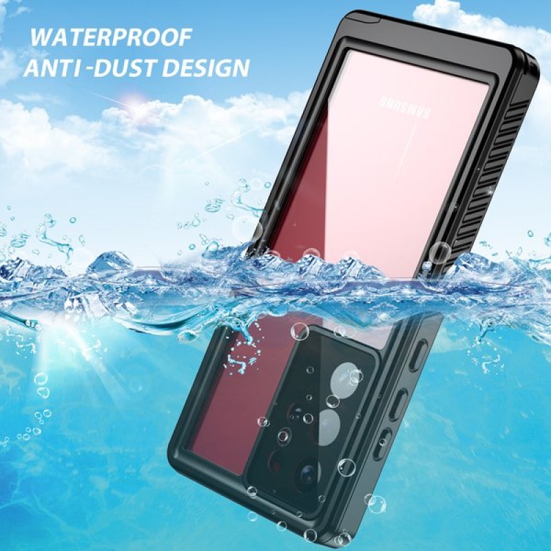 Αδιάβροχη θήκη 4smarts Active Pro Rugged Case Samsung Galaxy S22+ 5G SM-S906 Shockproof/Waterproof Black/Clear