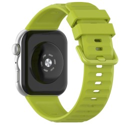 Ανταλλακτικό λουράκι with Colourful Buckle QuickFit Huawei Watch Fit 3 / 4 / 4 Pro / 5 / 5 Pro Silicone Green