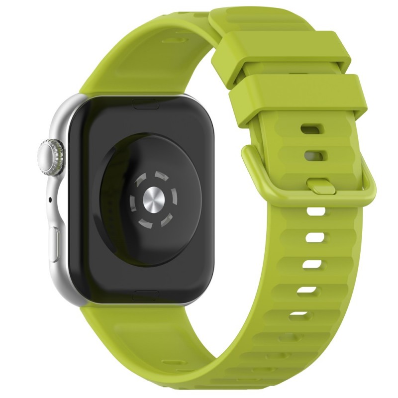 Ανταλλακτικό λουράκι with Colourful Buckle QuickFit Huawei Watch Fit 3 / 4 / 4 Pro / 5 / 5 Pro Silicone Green