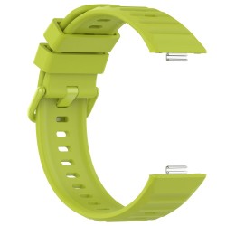 Ανταλλακτικό λουράκι with Colourful Buckle QuickFit Huawei Watch Fit 3 / 4 / 4 Pro / 5 / 5 Pro Silicone Green