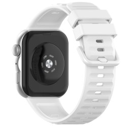 Ανταλλακτικό λουράκι with Colourful Buckle QuickFit Huawei Watch Fit 3 / 4 / 4 Pro / 5 / 5 Pro Silicone White