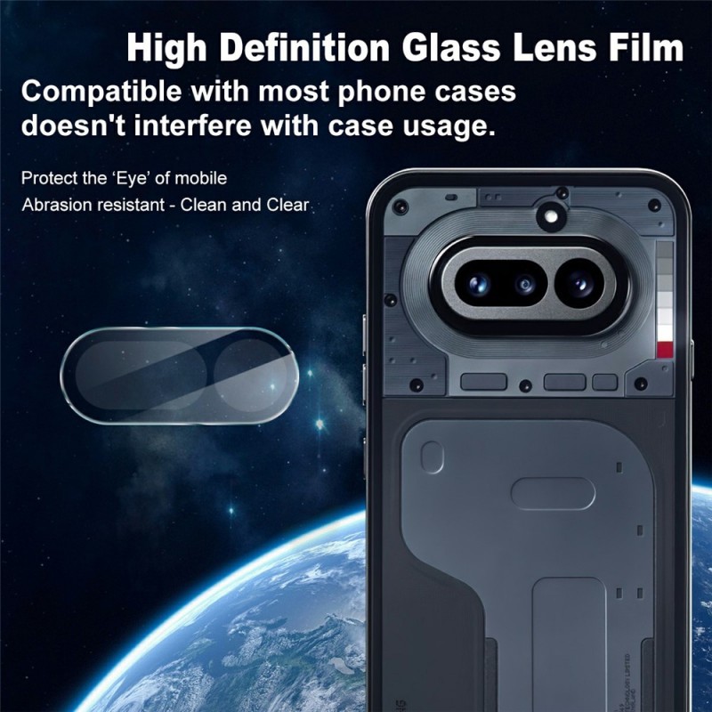Γυαλί Προστασίας Camera Lens Nothing Phone 4A Full Cover Tempered Glass 9H AntiCrash / AntiShock 