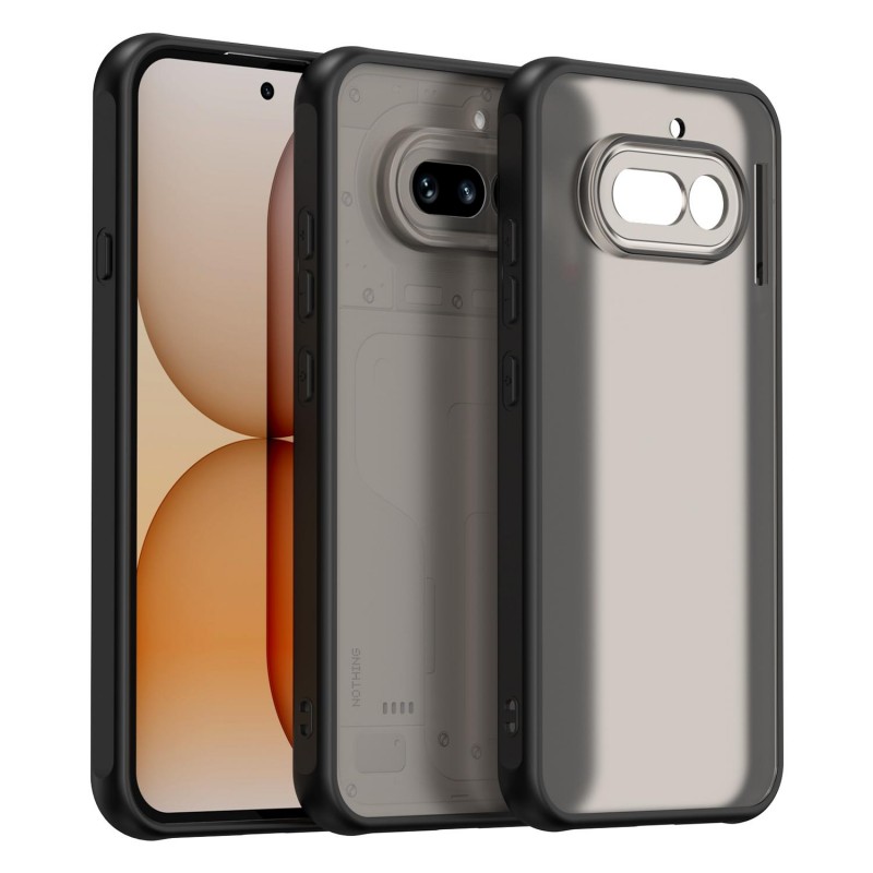 Θήκη TPU+PC Frosted Hybrid Cover Nothing Phone 4A Black