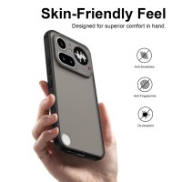 Θήκη TPU+PC Frosted Hybrid Cover Nothing Phone 4A Pro Black