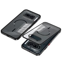 Θήκη Frosted Magsafe Cover Nothing Phone 4A Transparent Black