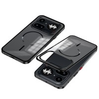 Θήκη Frosted Magsafe Cover Nothing Phone 4A Pro Transparent Black