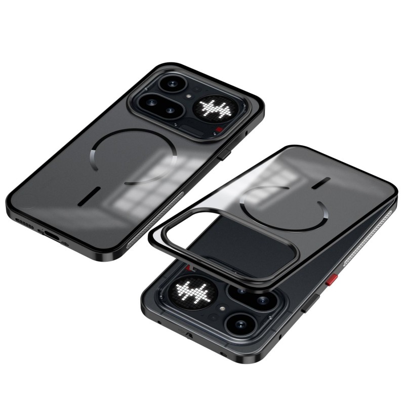 Θήκη Frosted Magsafe Cover Nothing Phone 4A Pro Transparent Black