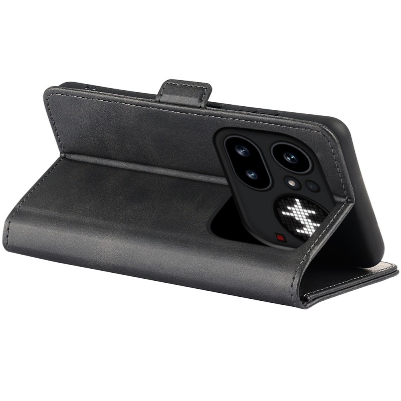 Θήκη Side Buckle Leather Wallet Nothing Phone 4A Pro Black
