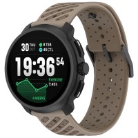 Ανταλλακτικό λουράκι Twill Silicone Watch Strap για Samsung Galaxy Watch5 (40mm & 42mm)/Watch4 (40mm & 44mm)/ Watch4 Classic (42mm & 46mm)/ Watch3(41mm)/Active 2(40/44mm)/Amazfit GTS 3 (43mm)/GTR(42mm) (20mm) Brown