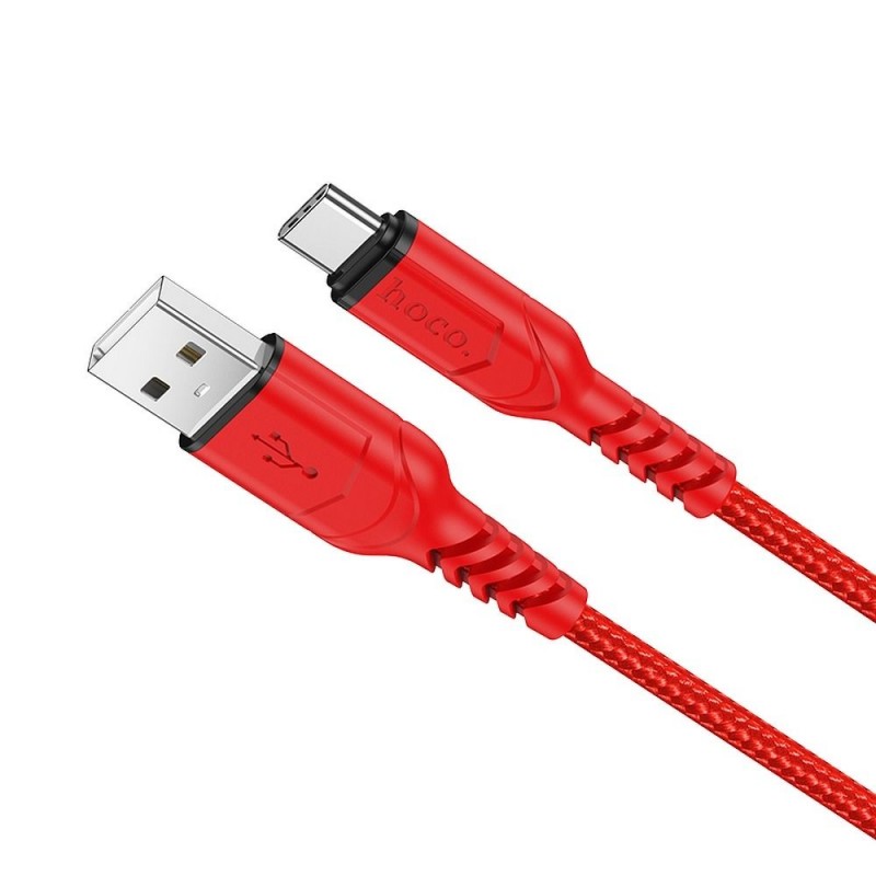 Καλώδιο Hoco X59 Victory Cable USB-A to USB-C 1m Red