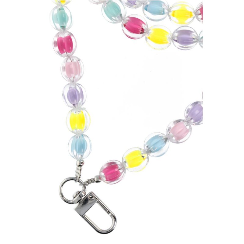  Λουράκι Λαιμού στήριξης Θήκης Colourful Phone Lanyard, Phone Pendant with Adjustable Length / Cord Length 120cm Multicolor