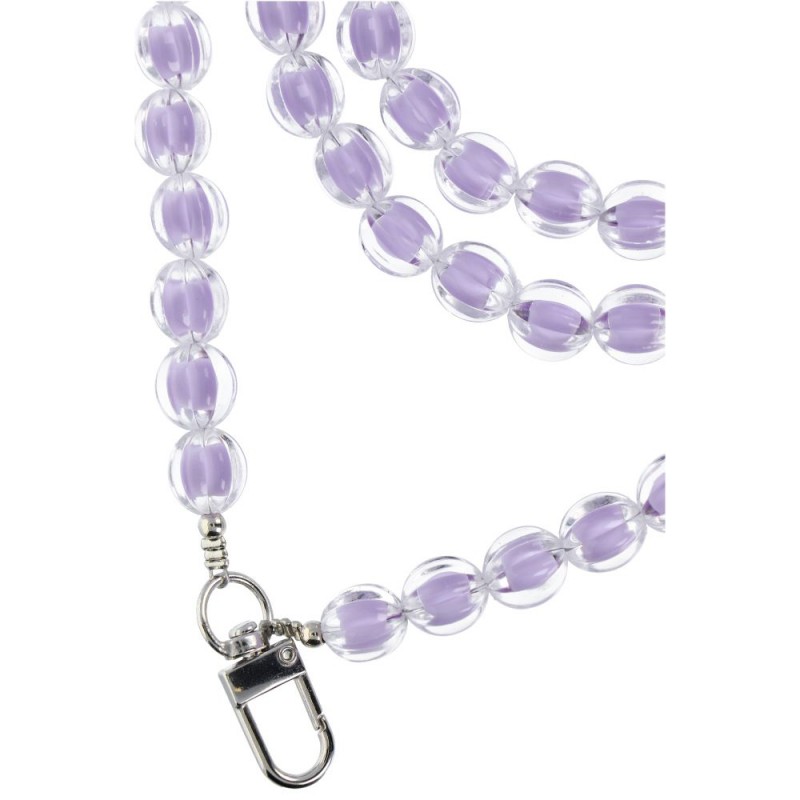 Λουράκι Λαιμού στήριξης Θήκης Colourful Phone Lanyard, Phone Pendant with Adjustable Length / Cord Length 120cm Purple