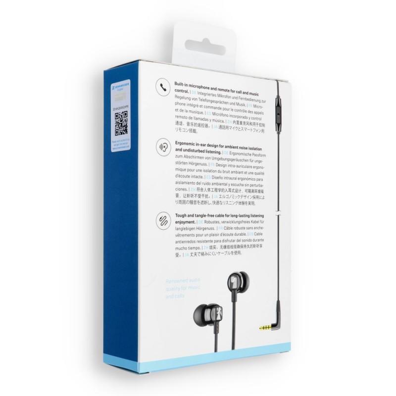 Ακουστικά Handsfree Sennheiser CX 300S Jack 3.5mm Earphones Black