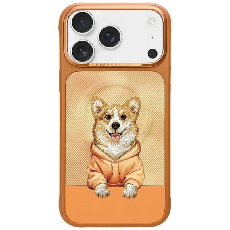 Θήκη Nimmy Gentle Pets Series Dog with Magsafe For iPhone 17 Pro Max (6.9") Orange