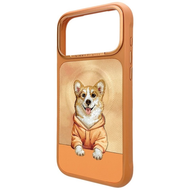 Θήκη Nimmy Gentle Pets Series Dog with Magsafe For iPhone 17 Pro Max (6.9") Orange