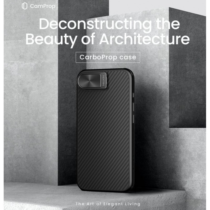 Θήκη Nillkin CarboProp Aramid Magnetic Cover Apple iPhone 16e / 17e (6.1") Black