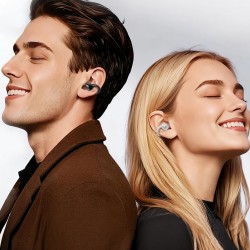 Ακουστικά Bluetooth Blackview Airbuds 15 BT6.0 IPX5 with LCD Charging Dock Frosty White