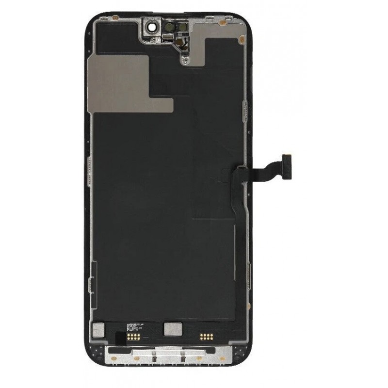 Οθόνη Soft OLED RJ  (Support 90-120Hz) Apple iPhone 14 Pro Max (6.7") & Μηχανισμός Αφής Black με 3 Χρόνια Εγγύηση